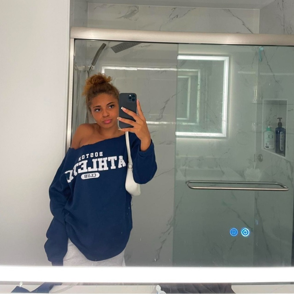Navy Blue Boston Athletic Club Sweatshirt